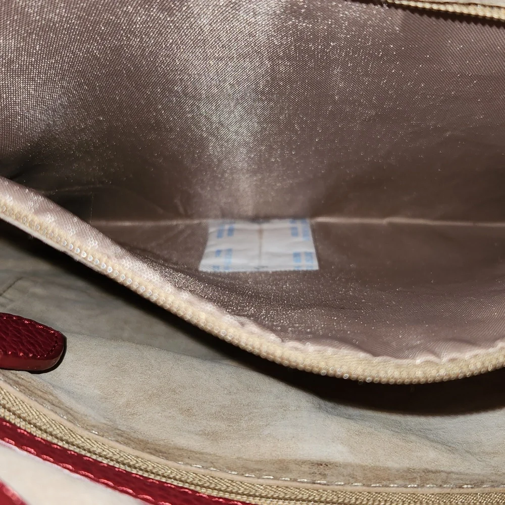 Barr+Barr Red Leather Bag - Picture 14 of 14